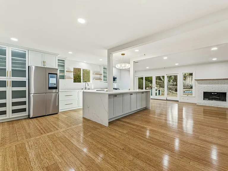 open space kitchen
