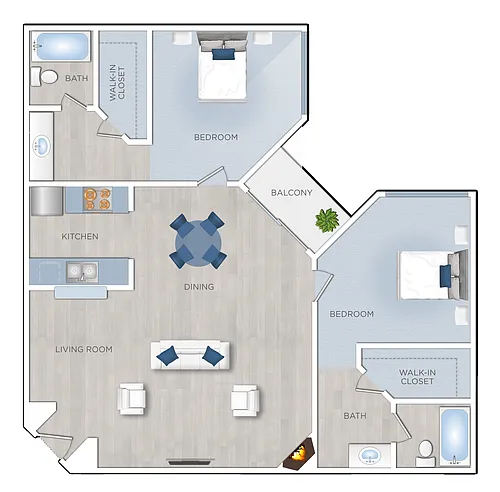 Floor plan C