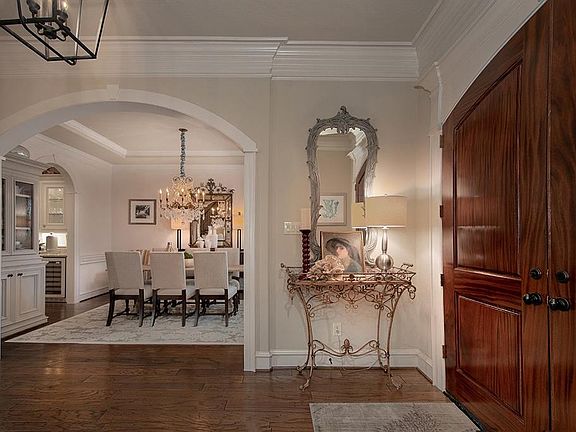 Crown molding and cased openings add an elegant touch!