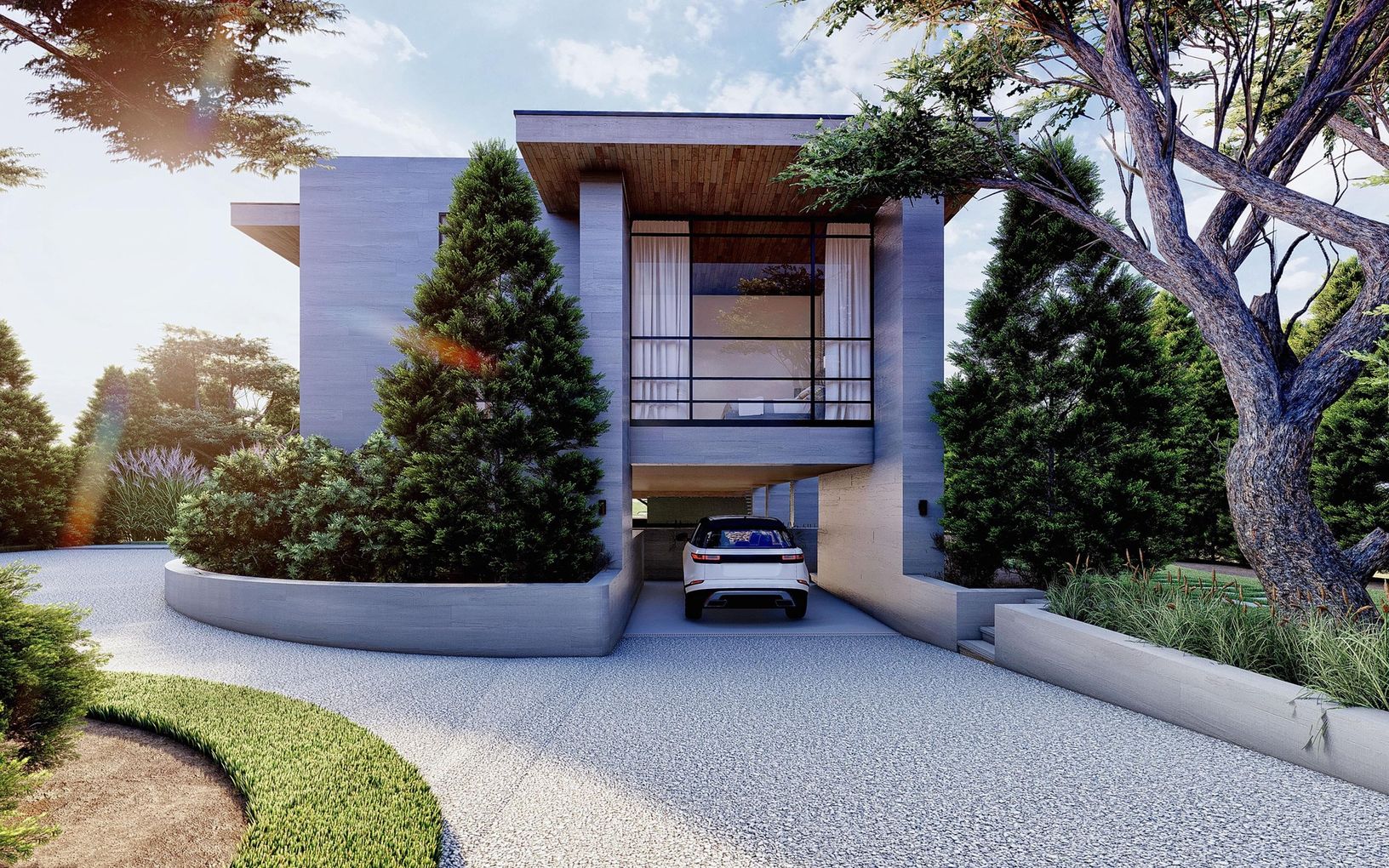 Front Rendering of Potential Home