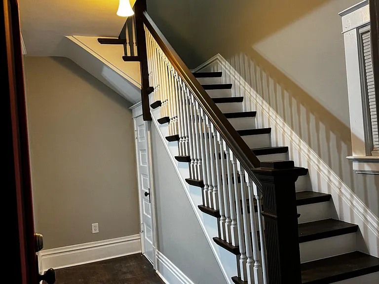 Entryway and stairs