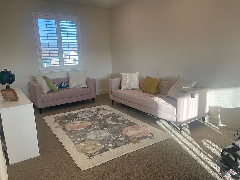 Spacious loft
shutter installed whole house