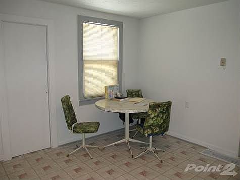dining area and pantry door