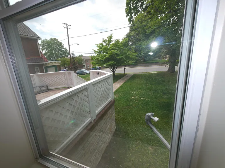 View of California Avenue from livingroom. Your mailbox.. P
