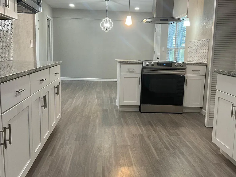 Kitchen and dinning area