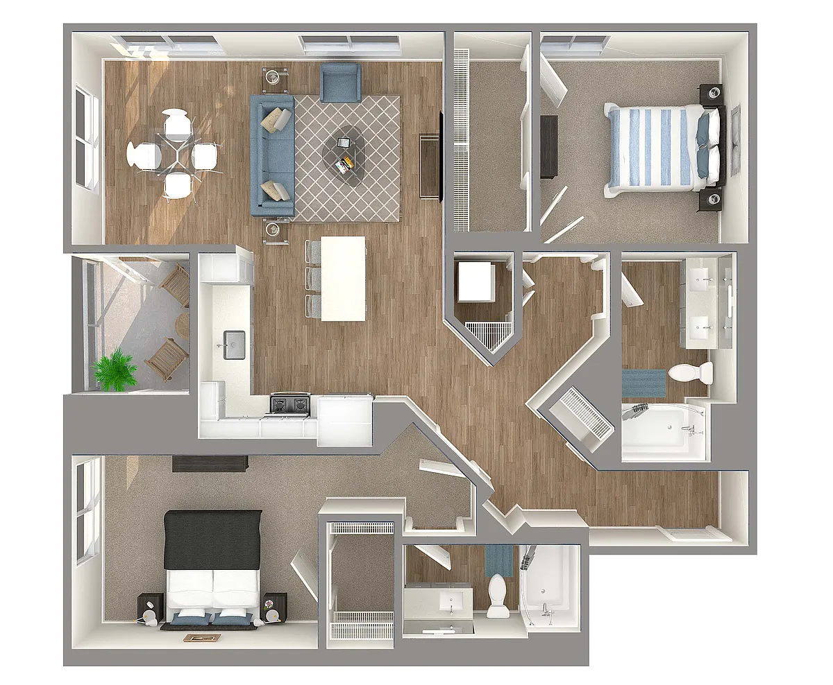Floor plan BldgA-B6