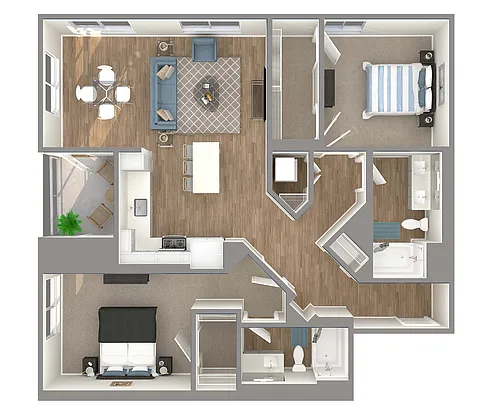 Floor plan BldgA-B6