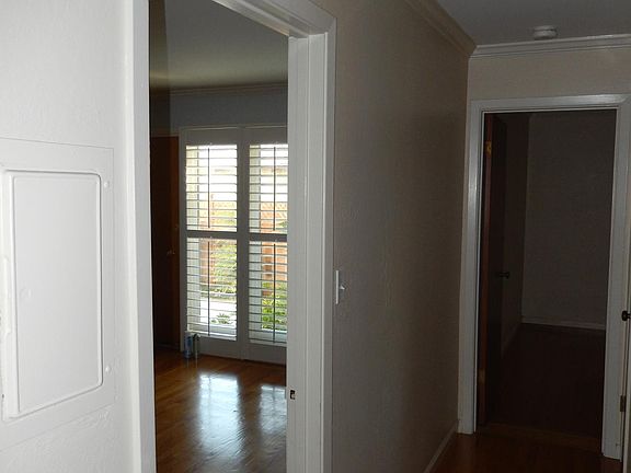 Hallway; LR on left, BR on right