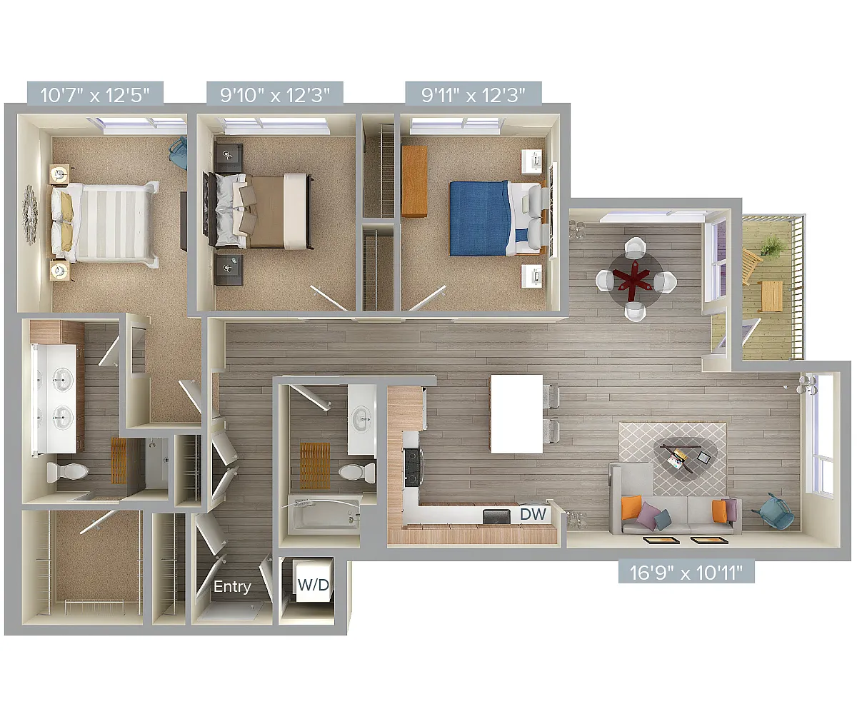 Floor plan C1-1359