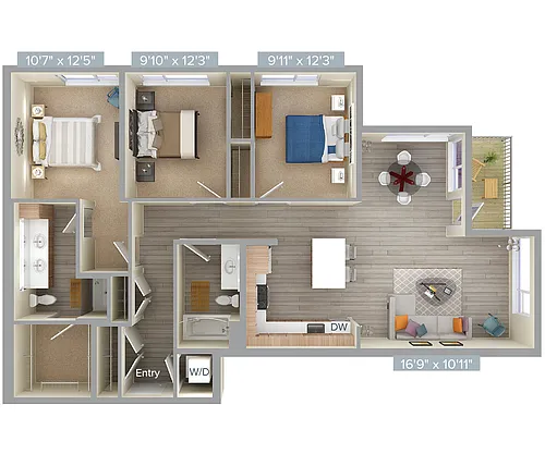Floor plan C1-1359
