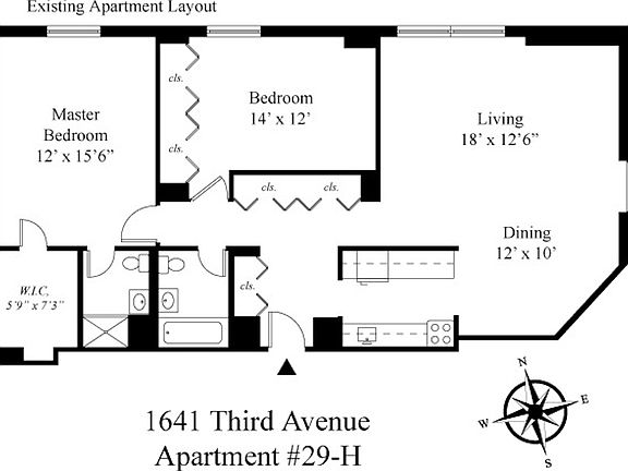 2nd image of 1641 3rd Ave APT 29H