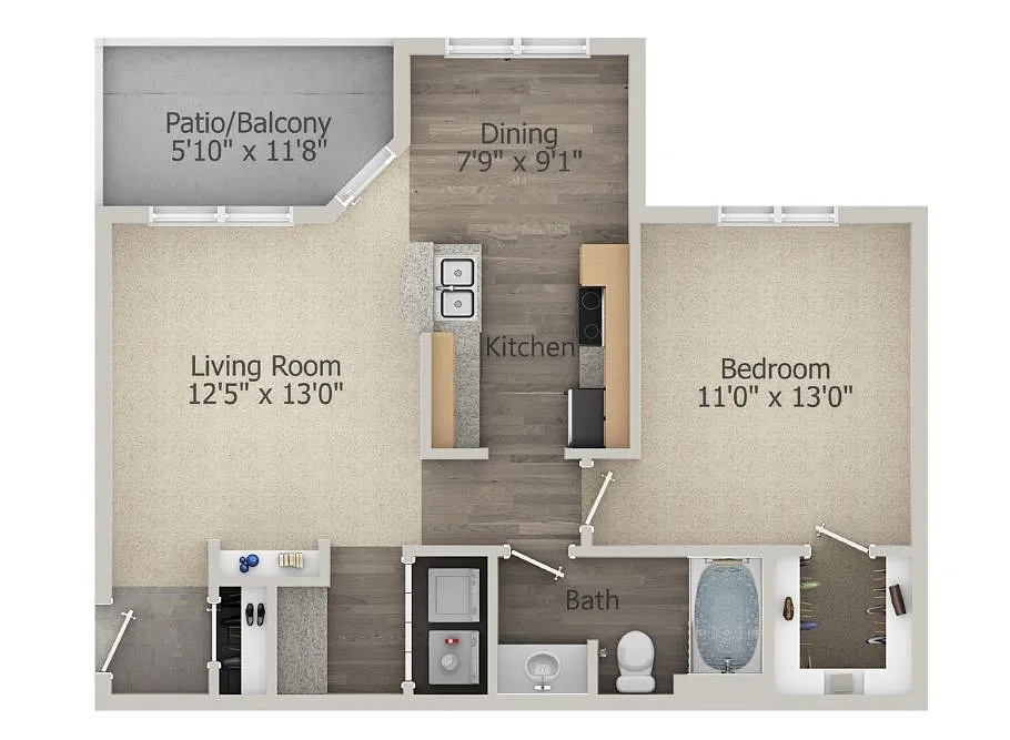 Floor plan Chesterfield