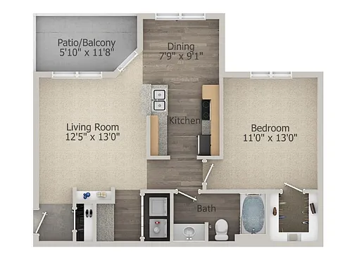 Floor plan Chesterfield