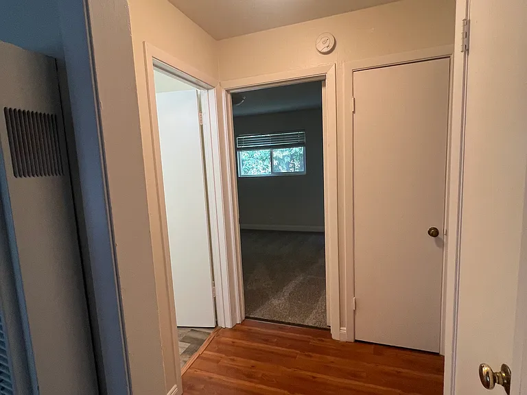 Hallway, 2 closets