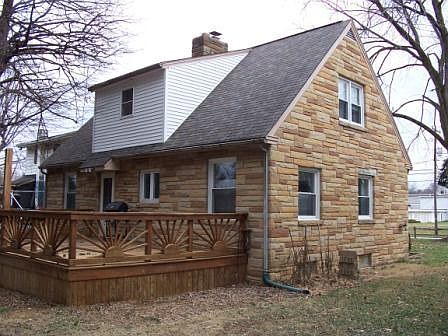 South side from side yard