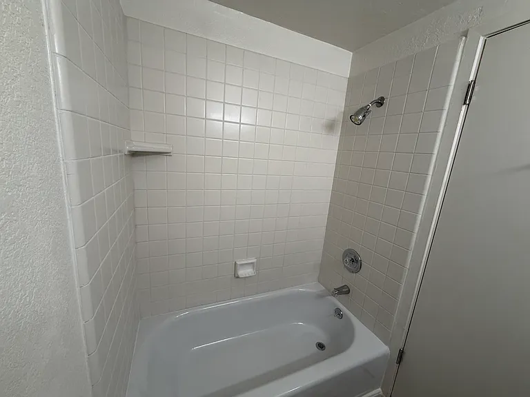 Full size tub and shower