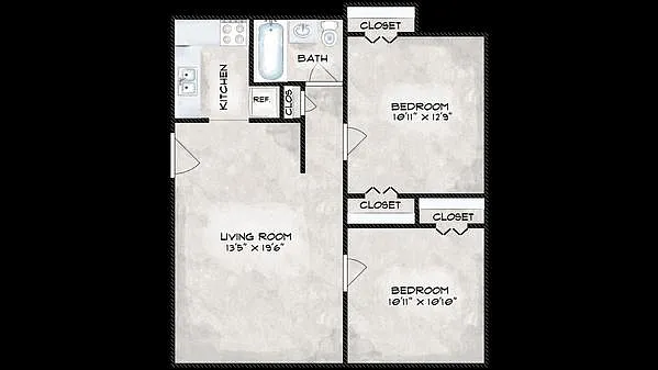 Floor plan 2X1