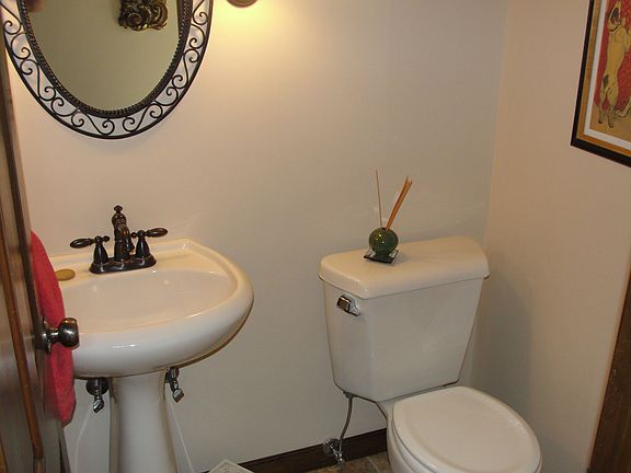 Service bath off of kitchen