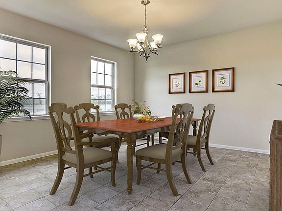 Elegant dining room