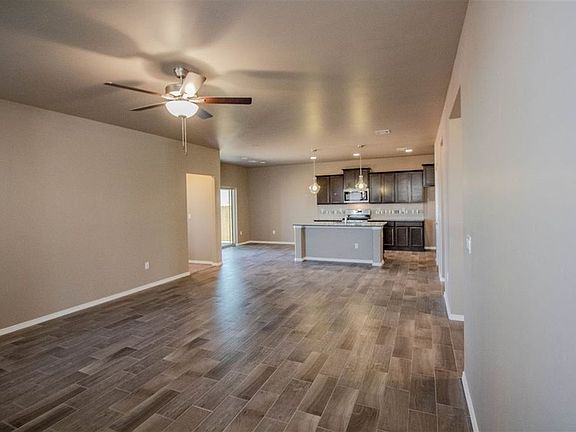 living room and kitchen
