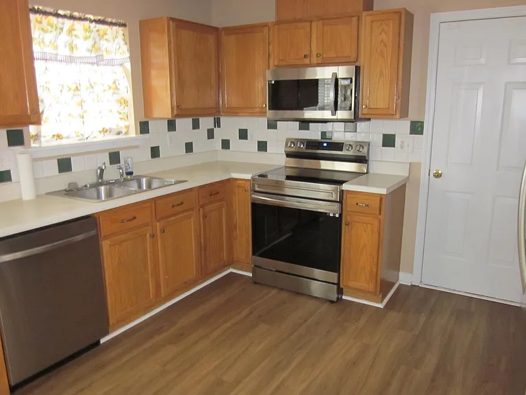 Stainless Steel appliances.