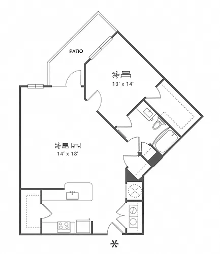 Floor plan A6