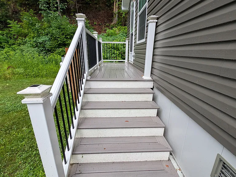 view of side entrance to kitchen