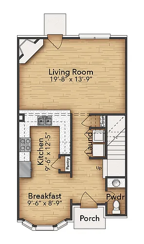 Floor plan 3 Bedroom
