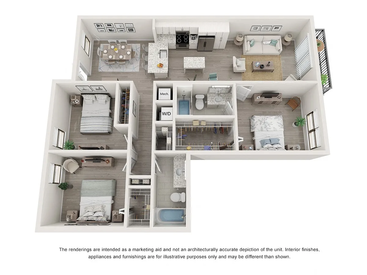 Floor plan Model C2