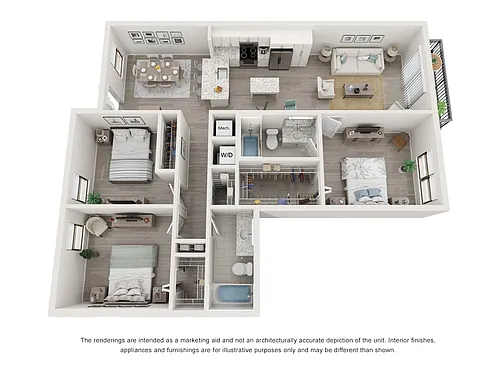 Floor plan Model C2