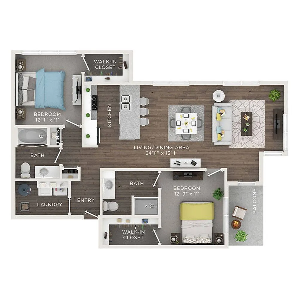 Floor plan C1- Caspia