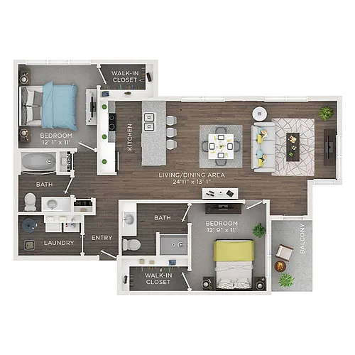 Floor plan C1- Caspia