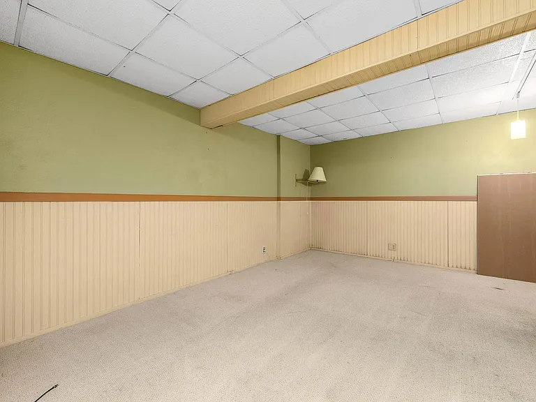 Finished basement