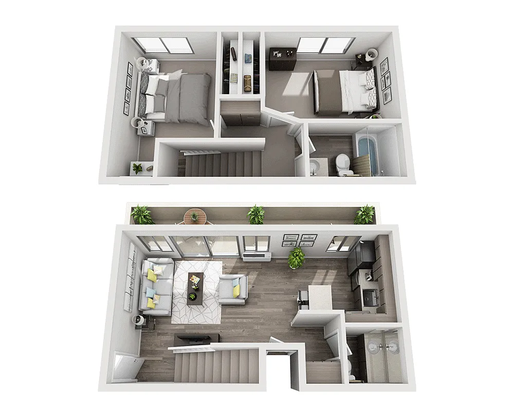 Floor plan Townhome