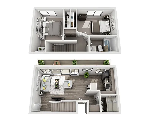 Floor plan Townhome