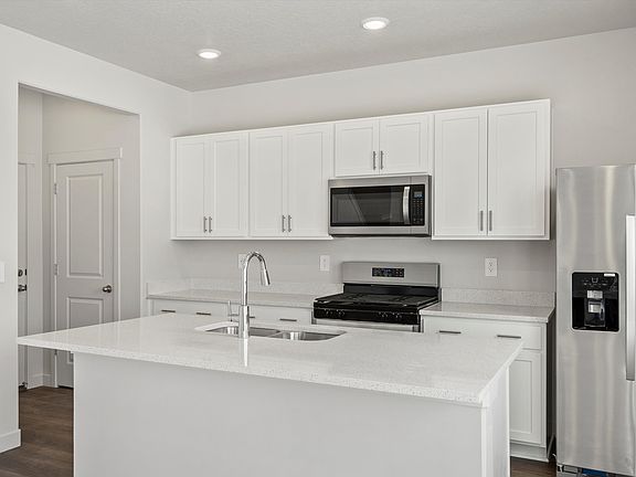 The Scout floorplan interior image taken at a Meritage Homes Community in Eagle Mountain, UT.