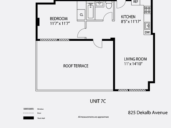 2nd image of 825 De Kalb Ave #7C