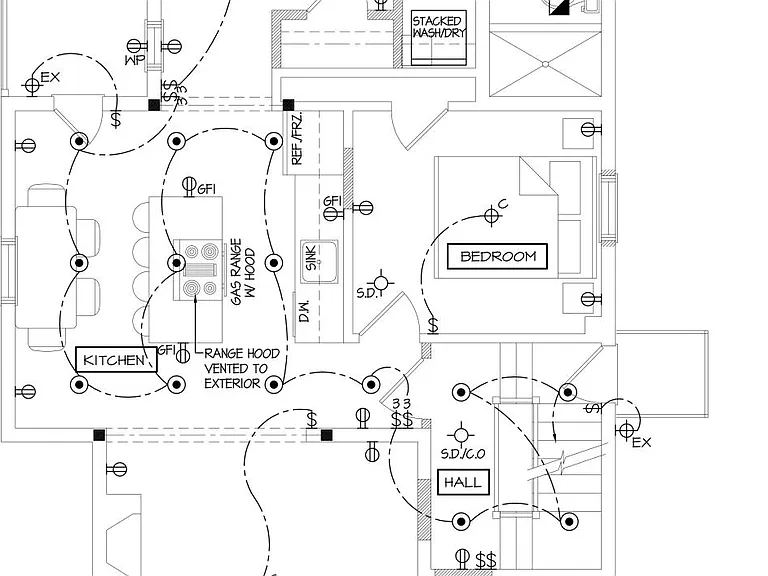 layout of the apartment