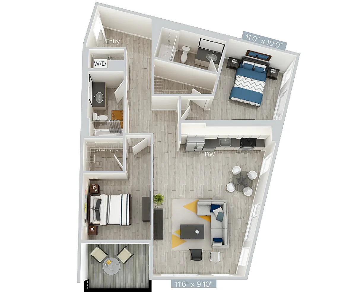 Floor plan B4