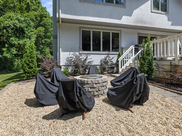 Fire pit area