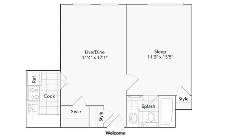 Floor plan A1