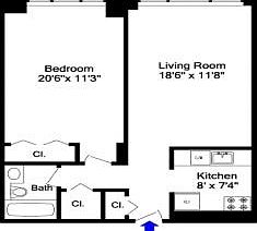 3rd image of 300 Albany St APT 7K