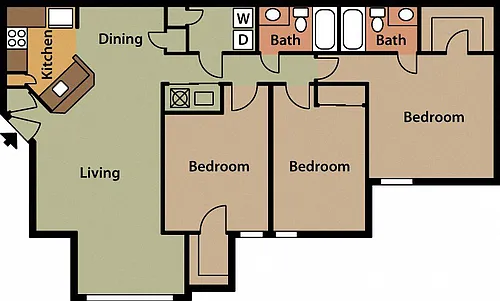 Floor plan 3X2