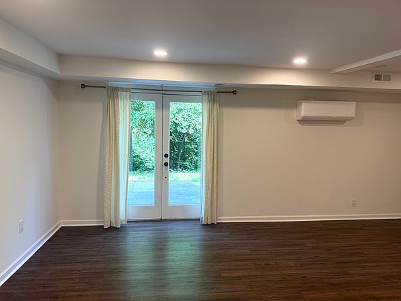 Renovated with luxury flooring and mini-split in addition to the house having central heating and A/C.