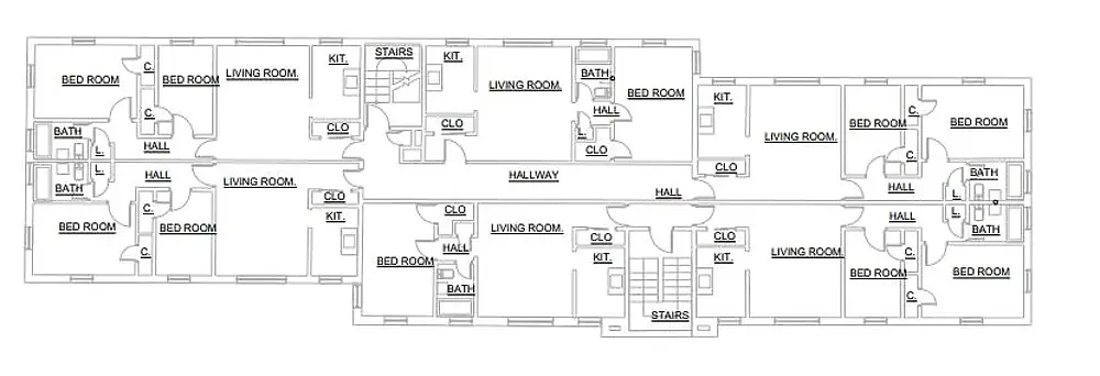 Floor plan 2 Bedroom