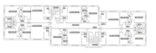 Floor plan 2 Bedroom