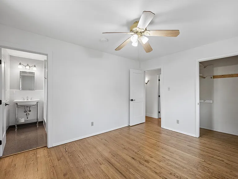 primary bed and bath