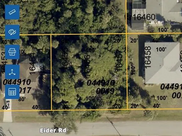 EIDER ROAD LOT 16455, VENICE, FL 34293