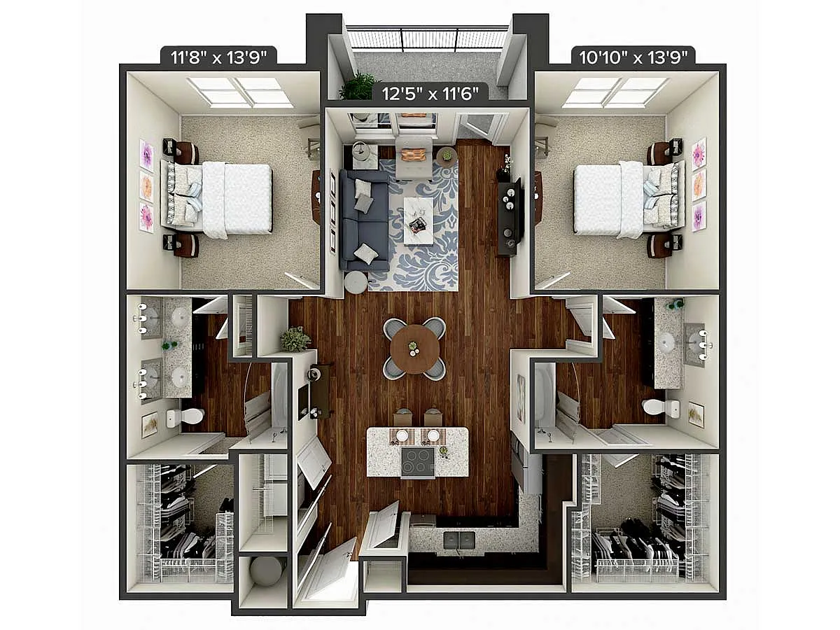Floor plan B30-1143