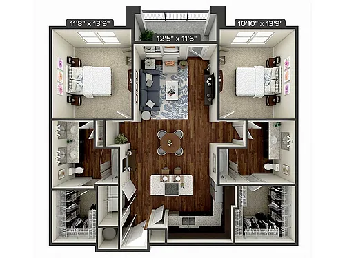 Floor plan B30-1143